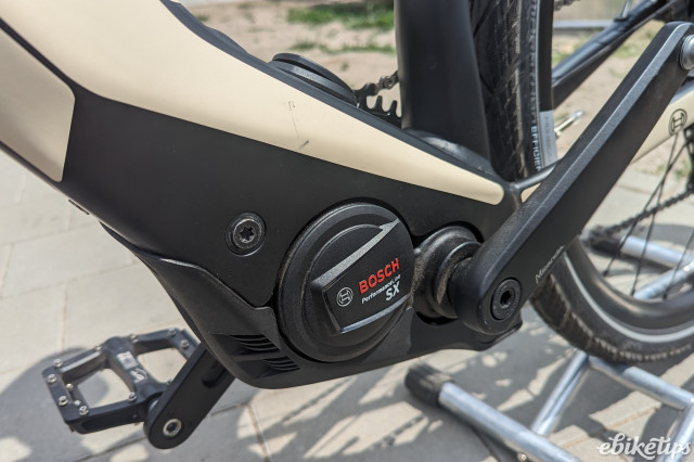 First ride Bosch Performance Line SX motor electric bike